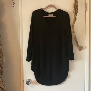 Black mini long sleeve dress Cloth and Stone